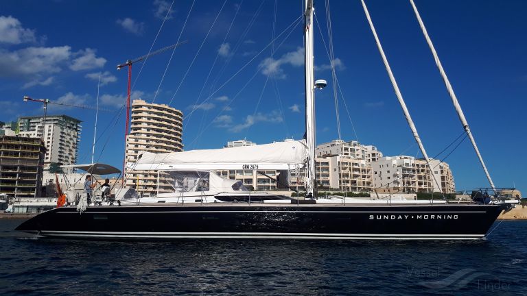 sunday morning (Sailing vessel) - IMO , MMSI 235008320 under the flag of United Kingdom (UK)