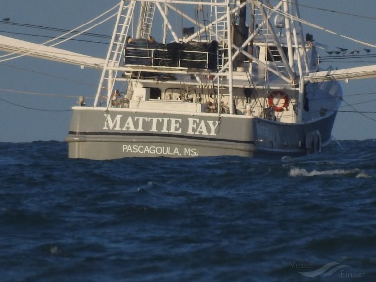 mattie fay (Fishing vessel) - IMO , MMSI 367492660 under the flag of United States (USA)