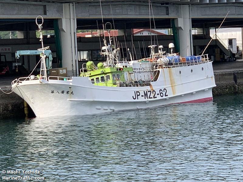 koueimaru no.8 (Fishing vessel) - IMO , MMSI 431601570 under the flag of Japan