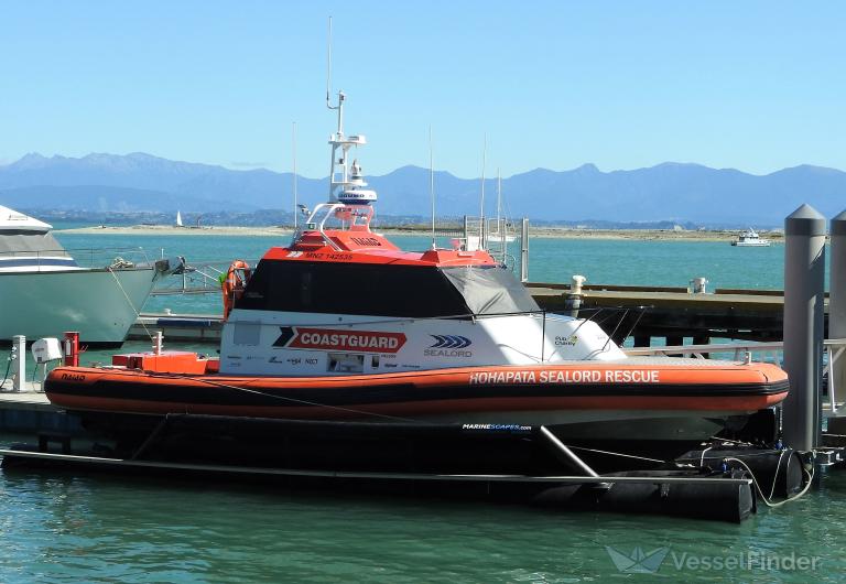 sealord rescue (SAR) - IMO , MMSI 512009299, Call Sign ZMP5311 under the flag of New Zealand