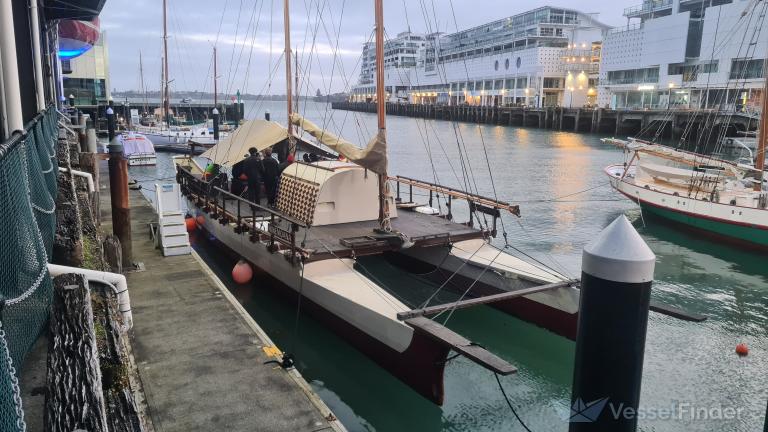 hine moana (Sailing vessel) - IMO , MMSI 518394000, Call Sign ZME2177 under the flag of Cook Islands