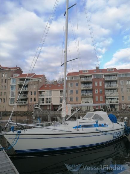 hoza (Sailing vessel) - IMO , MMSI 205757610, Call Sign OR7576 under the flag of Belgium