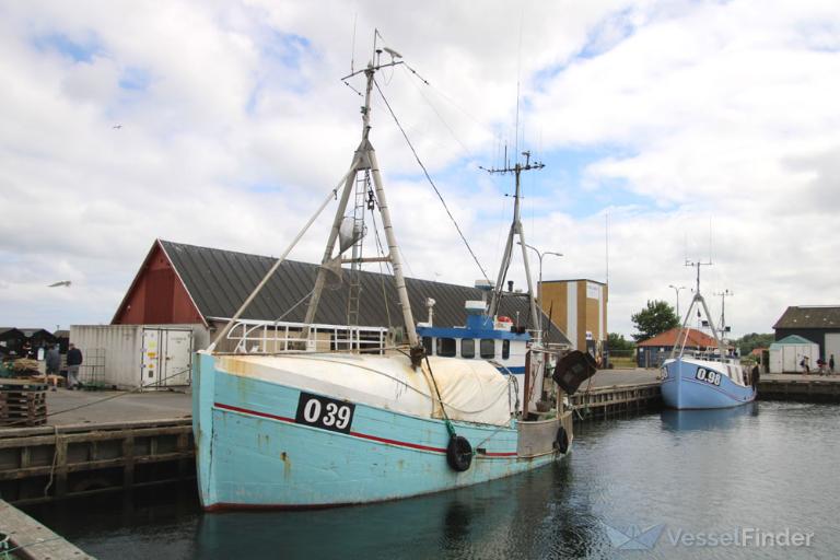 o39 mette m (Fishing vessel) - IMO , MMSI 219006116, Call Sign OUXU under the flag of Denmark
