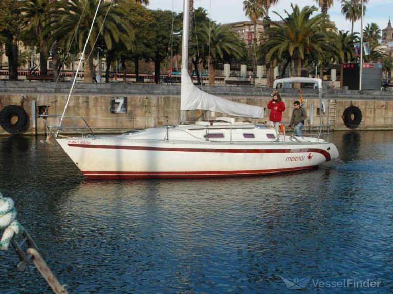 melenas (Sailing vessel) - IMO , MMSI 225983341 under the flag of Spain