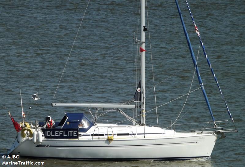 sv idleflite (Sailing vessel) - IMO , MMSI 235008922, Call Sign VQKC4 under the flag of United Kingdom (UK)