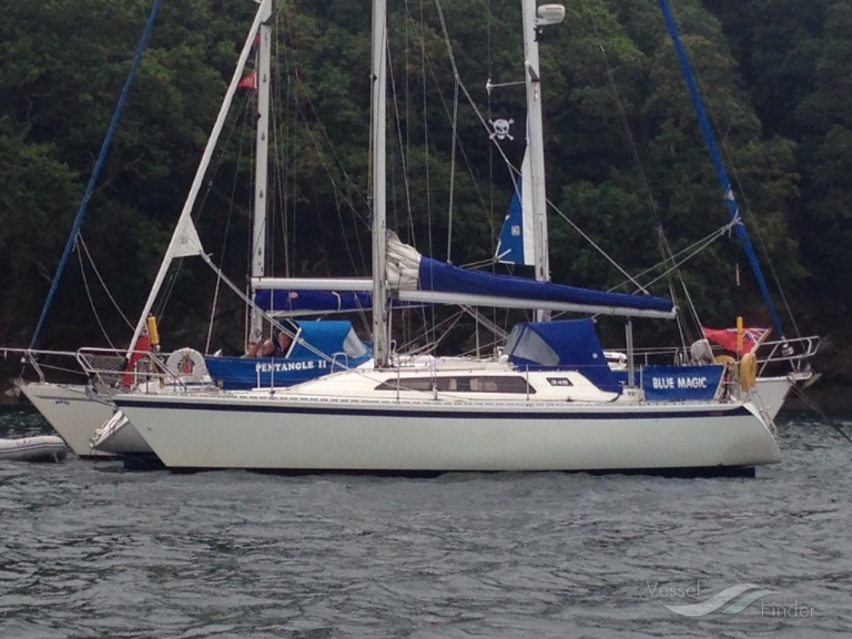 blue magic (Sailing vessel) - IMO , MMSI 235086826, Call Sign 2EO15 under the flag of United Kingdom (UK)