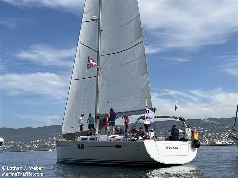 wrungel (Sailing vessel) - IMO , MMSI 238029340, Call Sign 9A2315 under the flag of Croatia