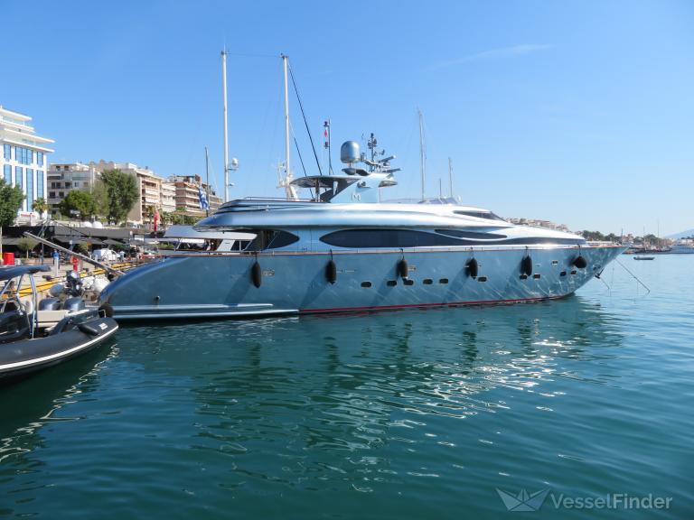 princess l (Yacht) - IMO 8335310, MMSI 240040100, Call Sign SVA7800 under the flag of Greece