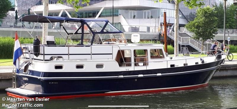 alberdina (Pleasure craft) - IMO , MMSI 244016898, Call Sign PE4314 under the flag of Netherlands