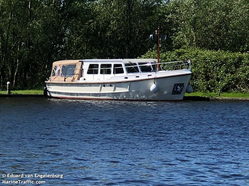 tempus valorem (Pleasure craft) - IMO , MMSI 244391236, Call Sign PI8640 under the flag of Netherlands