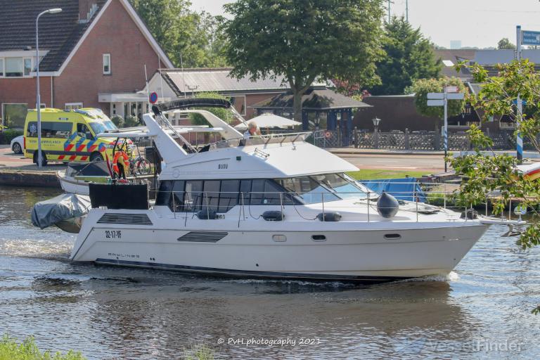 bijou (Pleasure craft) - IMO , MMSI 244730392, Call Sign PE5351 under the flag of Netherlands