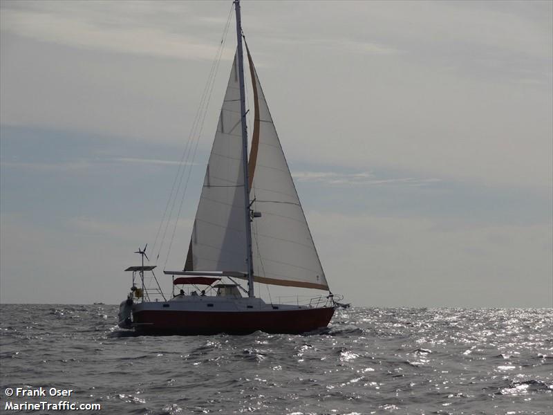 witch (Sailing vessel) - IMO , MMSI 269108940, Call Sign HBY4972 under the flag of Switzerland