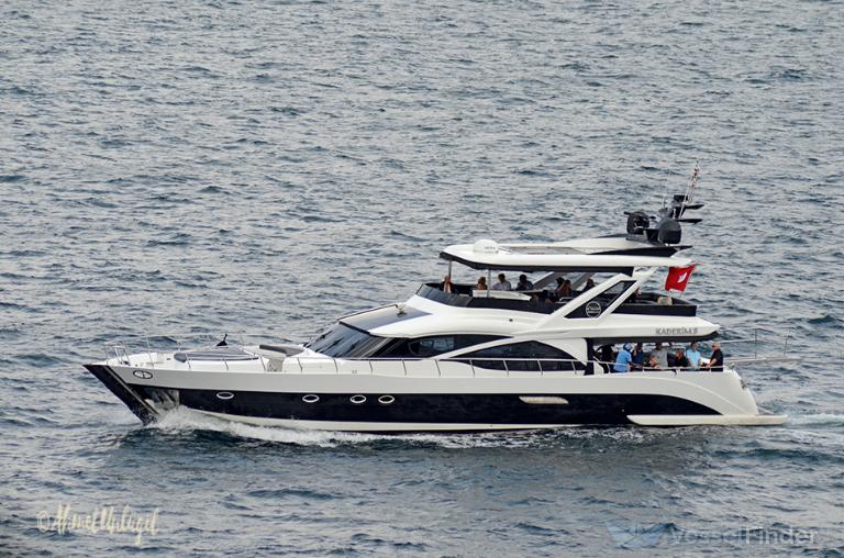 kaderim 8 (Pleasure craft) - IMO , MMSI 271040881, Call Sign YM8484 under the flag of Turkey