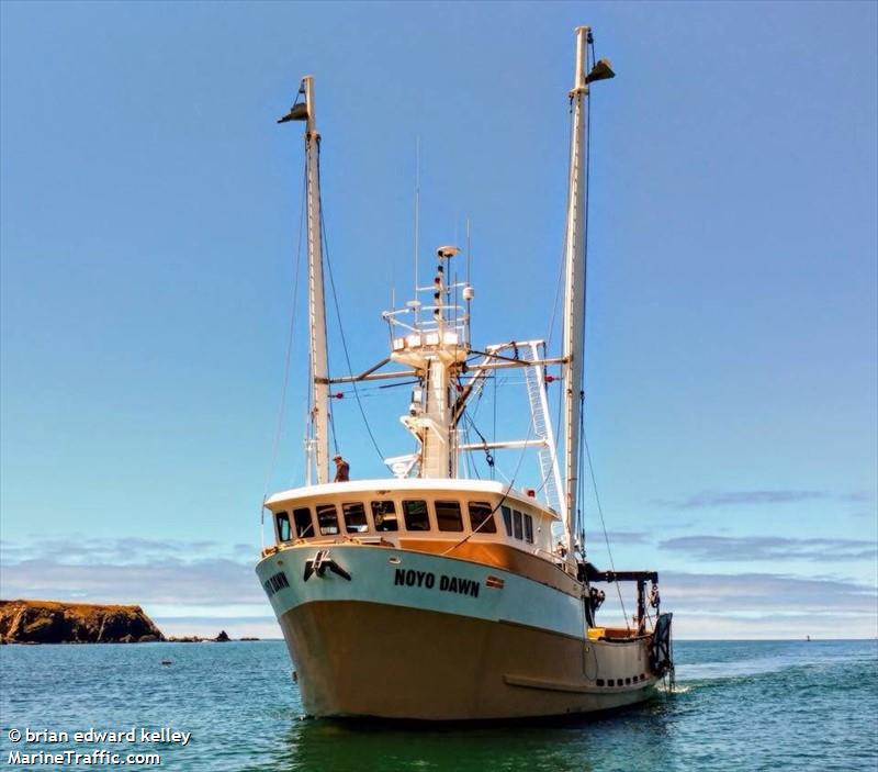 noyo dawn (Fishing Vessel) - IMO 9840532, MMSI 367763660, Call Sign WDJ2985 under the flag of United States (USA)