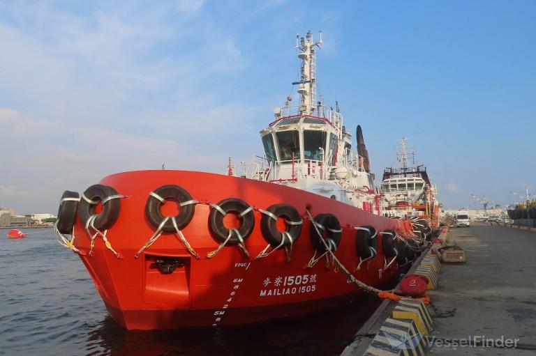 mailiao 1505 (Tug) - IMO , MMSI 416005769, Call Sign BQ3076 under the flag of Taiwan