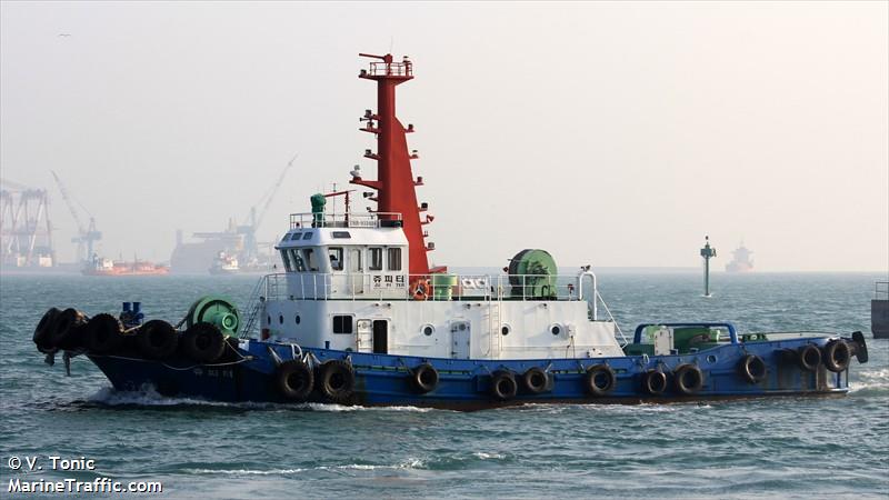 jupiter (Tug) - IMO , MMSI 440001110 under the flag of Korea