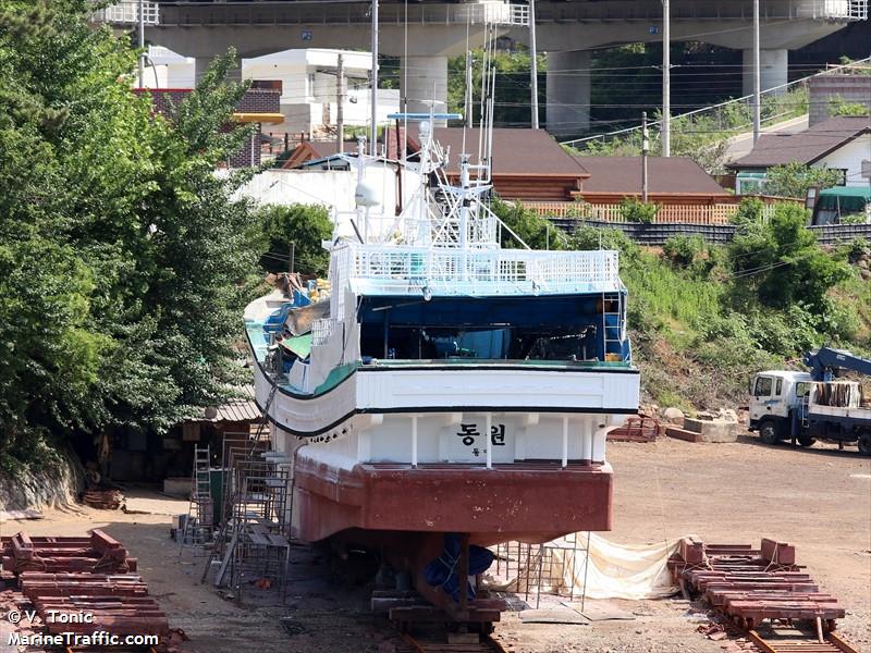 505 dong won (Fishing vessel) - IMO , MMSI 440125230 under the flag of Korea