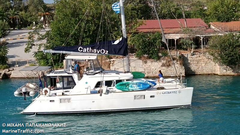 cathayoz (Sailing vessel) - IMO , MMSI 503513100 under the flag of Australia