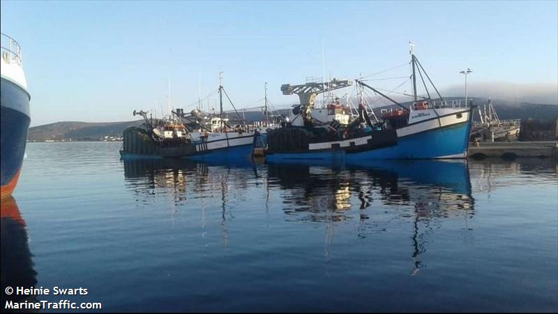 silver katonkel (Fishing vessel) - IMO , MMSI 601648000, Call Sign ZR2037 under the flag of South Africa