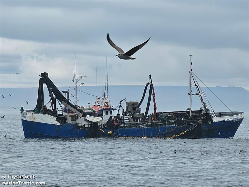 southern belle (Fishing vessel) - IMO , MMSI 601794000, Call Sign ZR6033 under the flag of South Africa