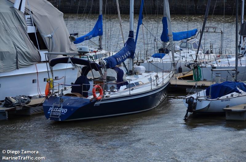 paisano (Sailing vessel) - IMO , MMSI 701007112, Call Sign LW 3643 under the flag of Argentina