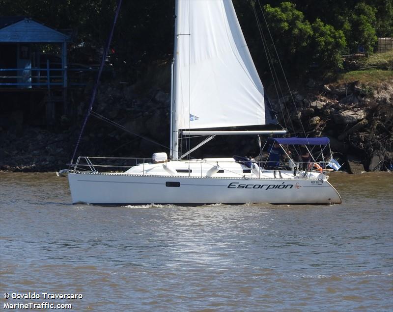 escorpion (Pleasure craft) - IMO , MMSI 701007138, Call Sign LW3752 under the flag of Argentina