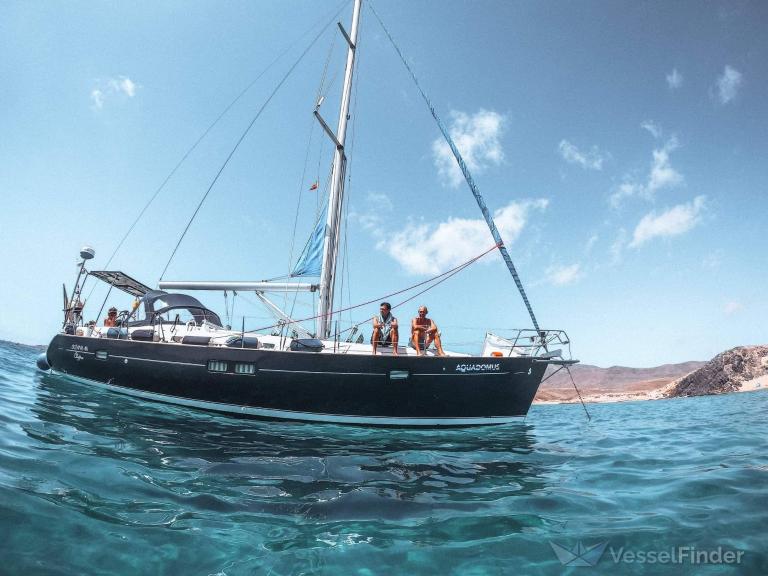 aquadomus (Sailing vessel) - IMO , MMSI 205652930, Call Sign OP6529 under the flag of Belgium