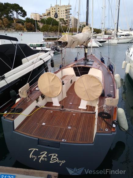 toy for boys (Sailing vessel) - IMO , MMSI 205960910, Call Sign OR9609 under the flag of Belgium