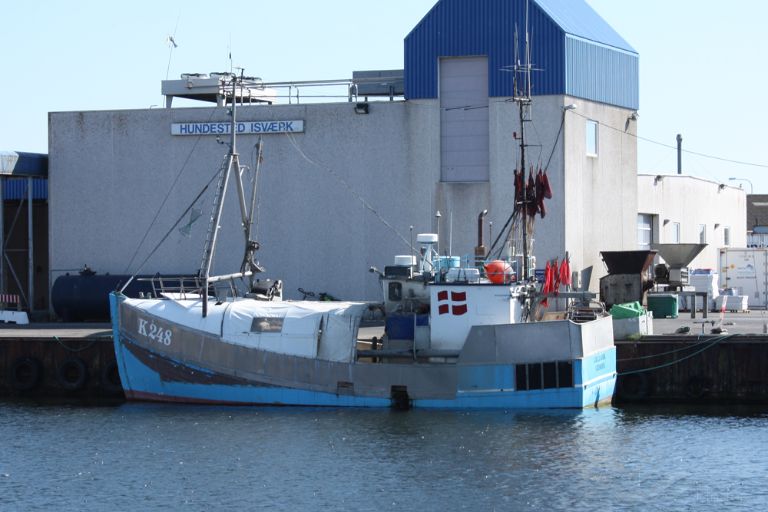 lilli kirk (Fishing vessel) - IMO , MMSI 219002413, Call Sign XP 2556 under the flag of Denmark