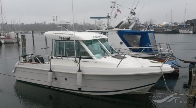 peanut (Pleasure craft) - IMO , MMSI 219020337, Call Sign XPE6737 under the flag of Denmark