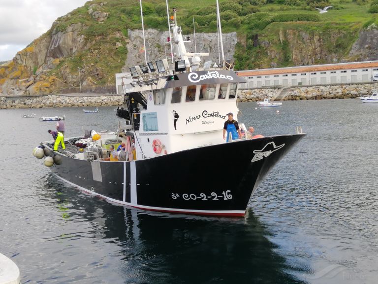 novo castelao (Fishing vessel) - IMO , MMSI 225985890, Call Sign EA 6049 under the flag of Spain
