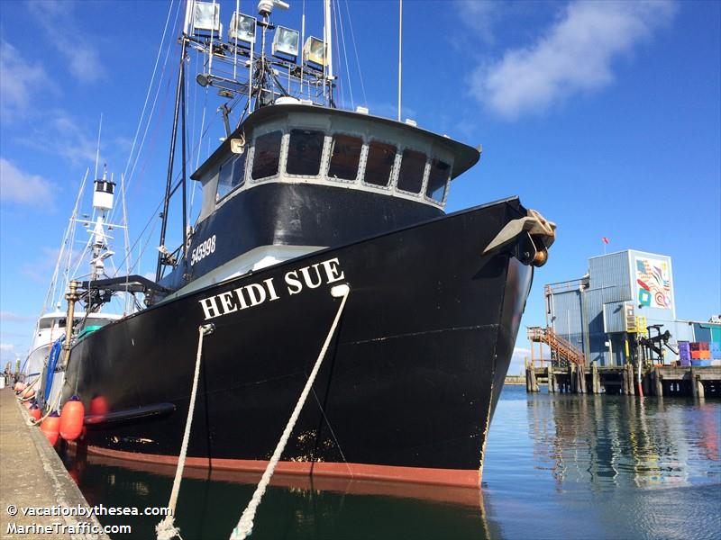 heidi sue (Fishing vessel) - IMO , MMSI 367673610, Call Sign WDH9989 under the flag of United States (USA)