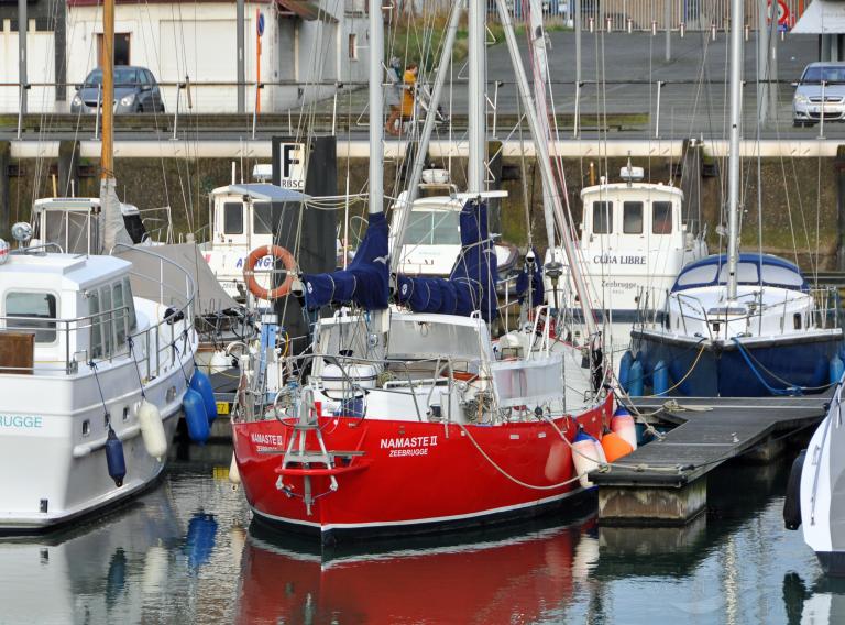 namaste 2 (Sailing vessel) - IMO , MMSI 205368010 under the flag of Belgium