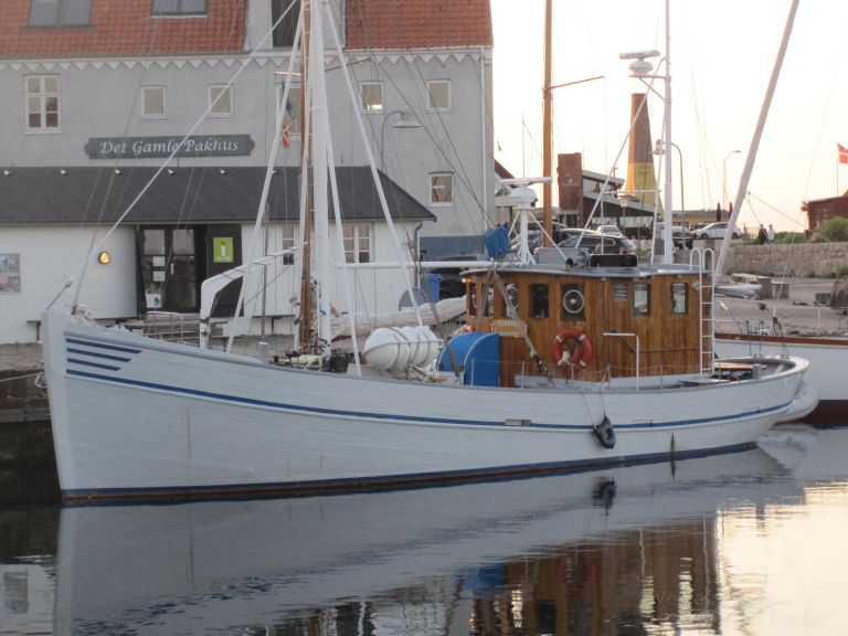 gertrud (Pleasure craft) - IMO , MMSI 219002998, Call Sign OZXA under the flag of Denmark