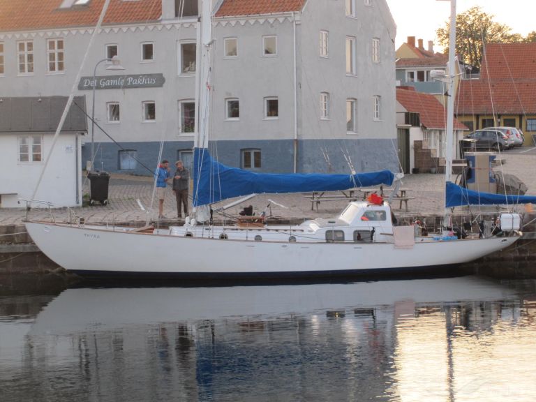 thyra af thyboron (Sailing vessel) - IMO , MMSI 219531000, Call Sign OXWL under the flag of Denmark