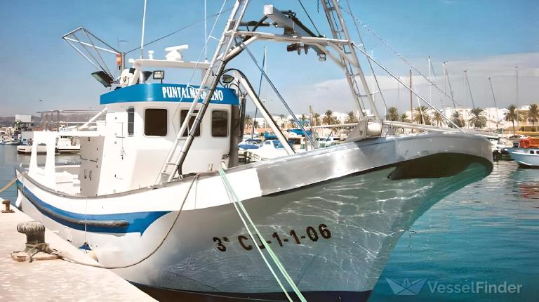 punta almina uno (Fishing vessel) - IMO , MMSI 224356780 under the flag of Spain