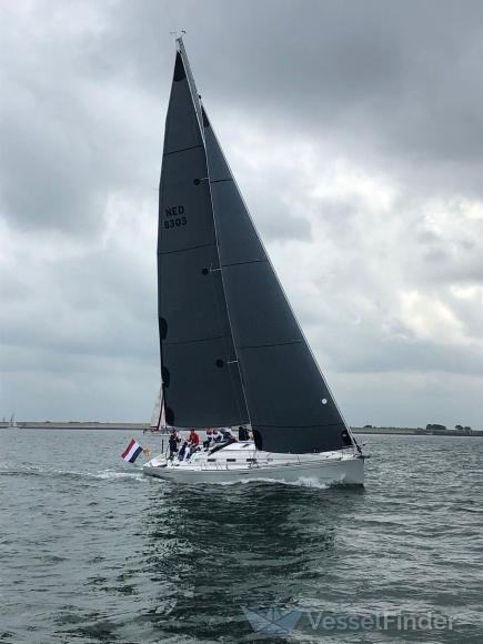 out of office no.1 (Sailing vessel) - IMO , MMSI 244860673, Call Sign PC8096 under the flag of Netherlands