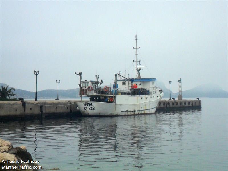 rambo (Fishing vessel) - IMO , MMSI 247146640, Call Sign IWOT under the flag of Italy