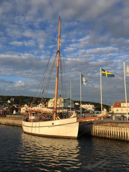 ziva (Pleasure craft) - IMO , MMSI 265000250, Call Sign SDXB under the flag of Sweden