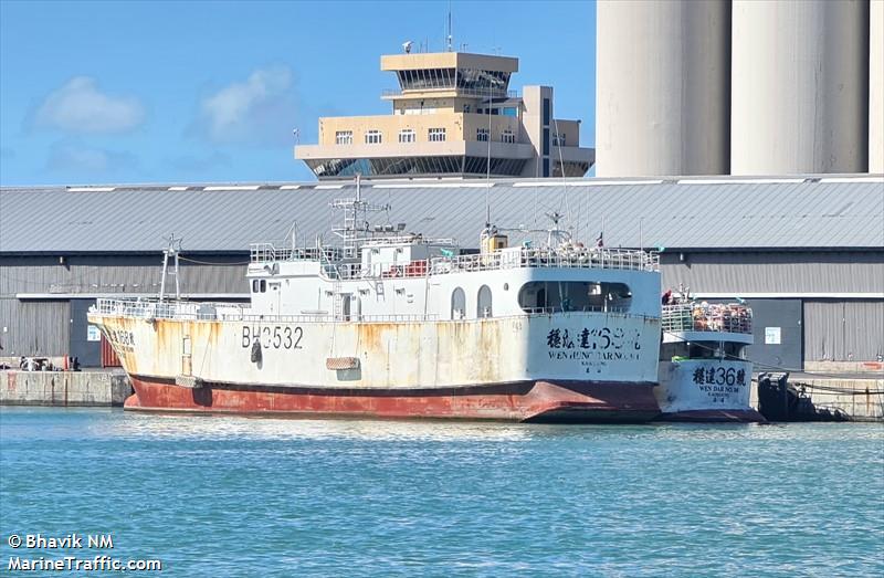 wen hung dar no.168 (Fishing vessel) - IMO , MMSI 416006804, Call Sign BH3532 under the flag of Taiwan