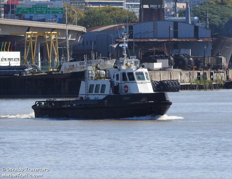 ceibo mv (Towing vessel (tow>200)) - IMO , MMSI 645144000, Call Sign 3BKD under the flag of Mauritius