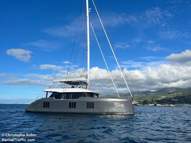ginette (Sailing vessel) - IMO , MMSI 215963000, Call Sign 9HB7693 under the flag of Malta