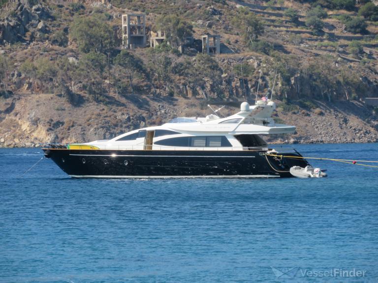 black pearl (Pleasure craft) - IMO , MMSI 240051500, Call Sign CVA7844 under the flag of Greece