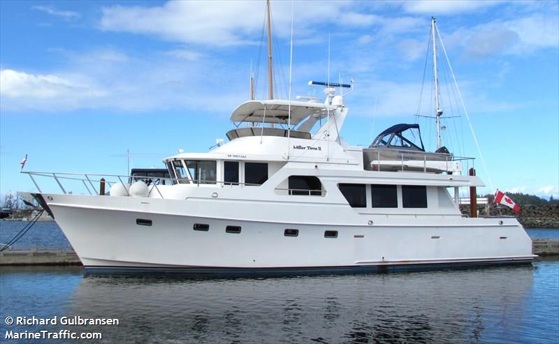 miller time ii (Pleasure craft) - IMO , MMSI 316023577, Call Sign CFN6335 under the flag of Canada