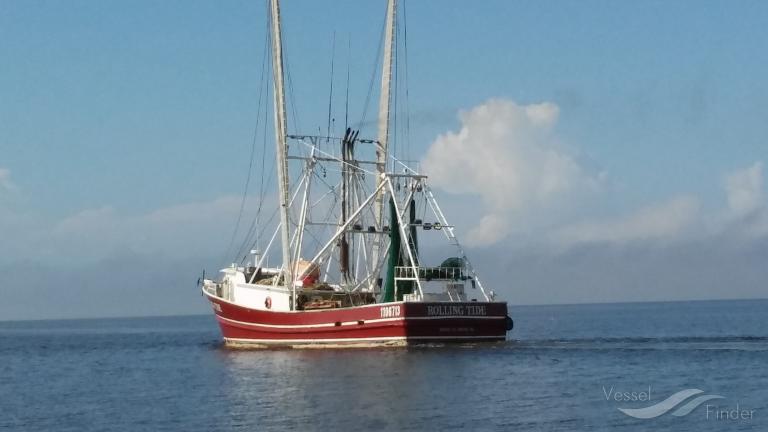 rolling tide (Fishing vessel) - IMO , MMSI 367610230, Call Sign WDH3725 under the flag of United States (USA)
