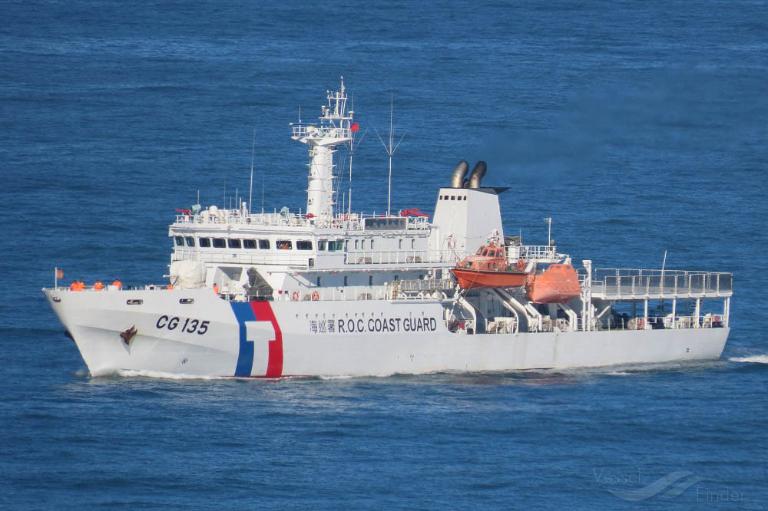 cg-135 (Law enforcment) - IMO , MMSI 416014000, Call Sign BKKX under the flag of Taiwan
