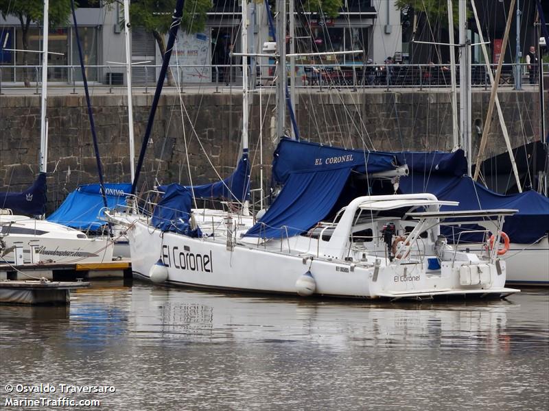 el coronel (Sailing vessel) - IMO , MMSI 701006686, Call Sign LW3306 under the flag of Argentina