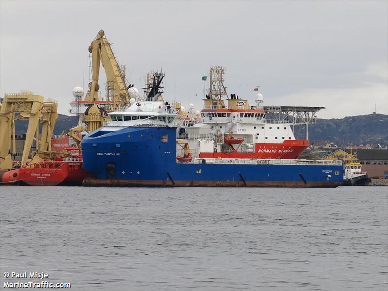 sea tantalus (Offshore Tug/Supply Ship) - IMO 9575620, MMSI 209833000, Call Sign 5BUS3 under the flag of Cyprus
