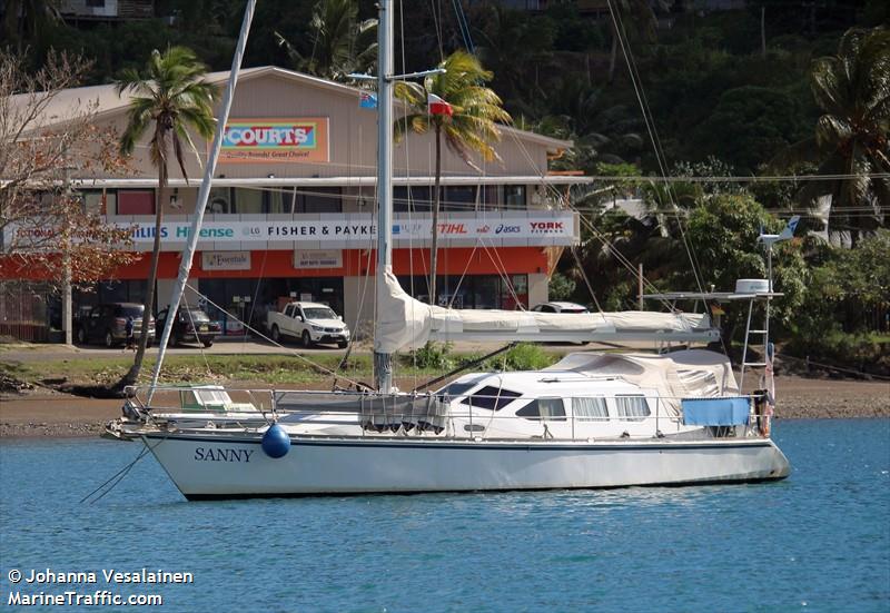 sanny (Sailing vessel) - IMO , MMSI 211443780, Call Sign ZW5425 under the flag of Germany