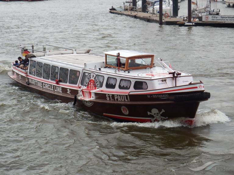 st. pauli (Passenger ship) - IMO , MMSI 211539800, Call Sign DF6618 under the flag of Germany